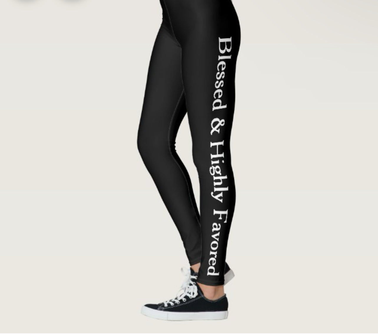 BaBs BB Blessed & Highly Favored Leggings